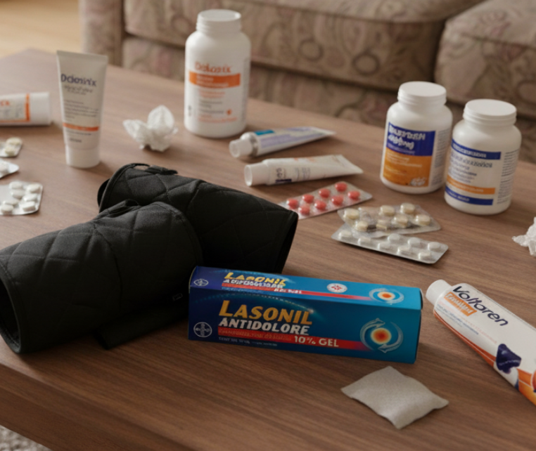 Foto dei rimedi provati prima di trovare Artroflex